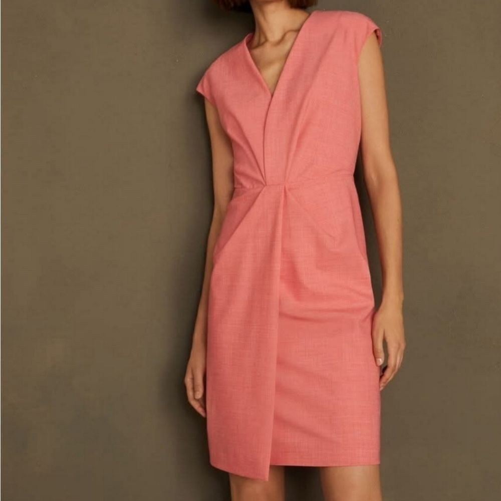 Marella Suit Collection Learco Deep Rose Italian Made Dress, Women's 12 Nwt